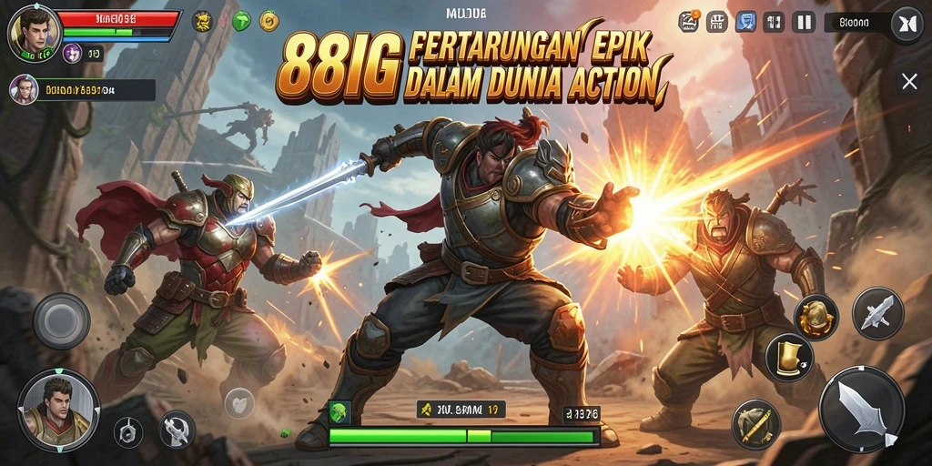 Screenshot aksi seru dalam game 88BIG yang menarik.