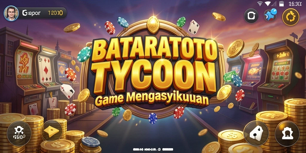 Tampilan gameplay BATARATOTO menampilkan elemen Tycoon yang menarik.