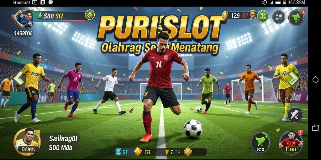 Gambaran mendetail gameplay PURISLOT yang menarik dan kompetitif.