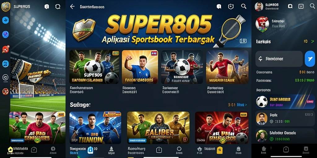 Tampilan gameplay SUPER805 yang menarik dan dinamis saat melakukan taruhan olahraga.