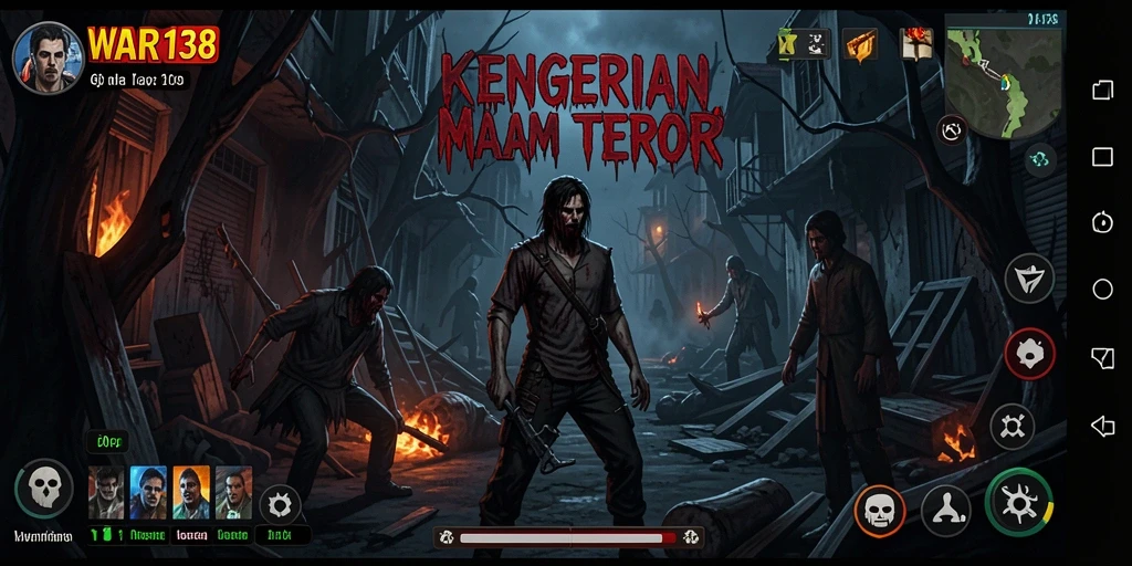 Pengalaman gameplay menegangkan di dalam dunia kegelapan.
